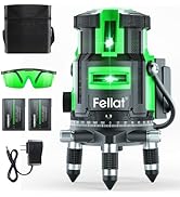 Amazon | FELLAT レーザー墨出し器 5ライン グリーンレーザー 4方向大